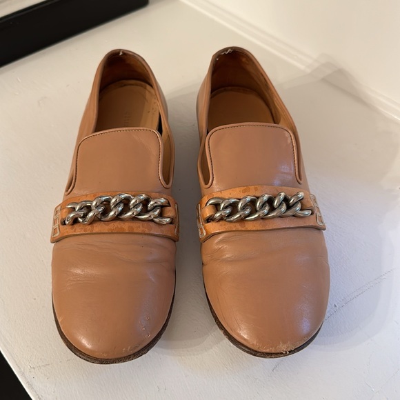 Celine Tan Loafers with Chain - 37 - Picture 3 of 8
